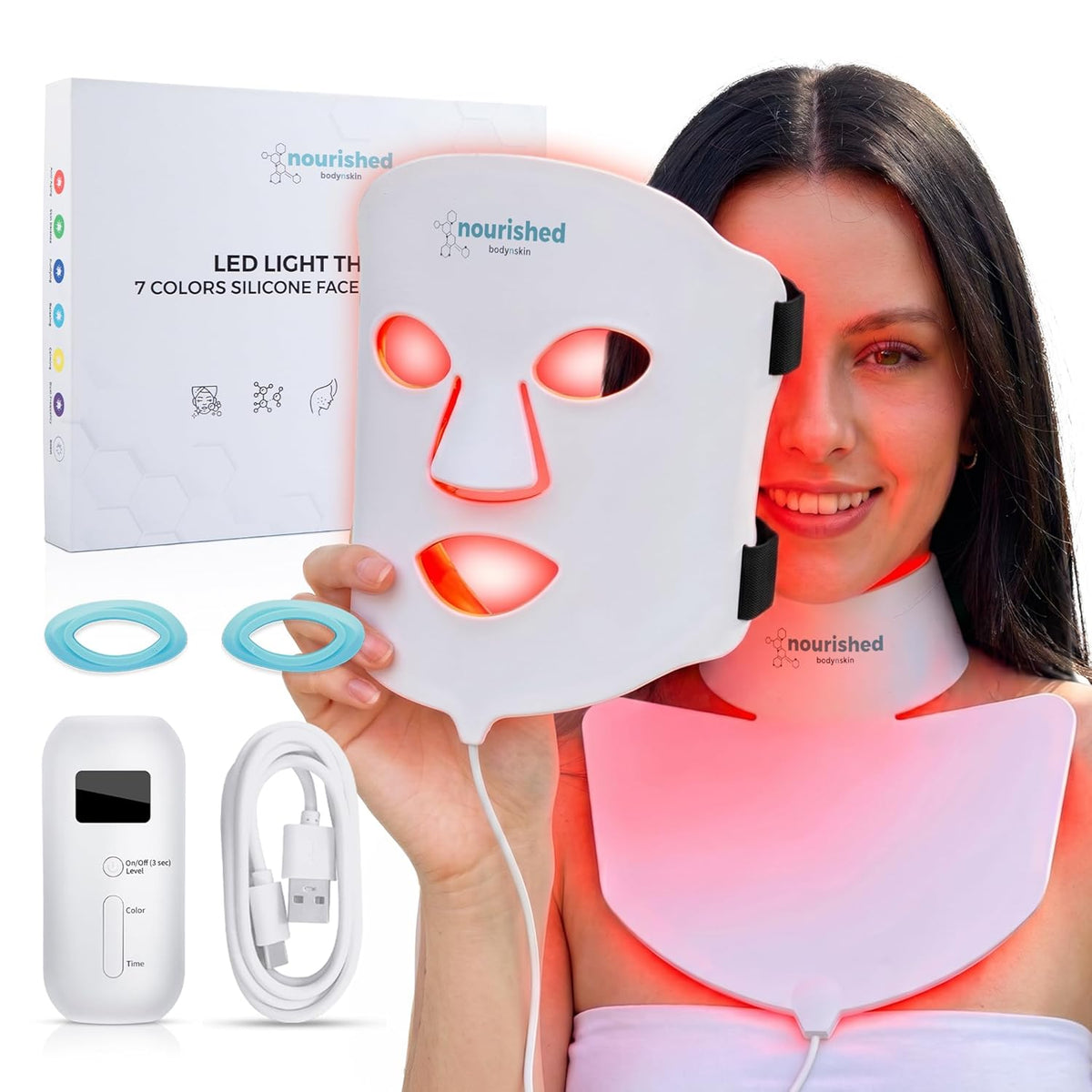 SekretSistar Red & Near-Infrared LED Light Therapy Device